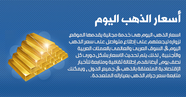 سعر الذهب في السعودية الان